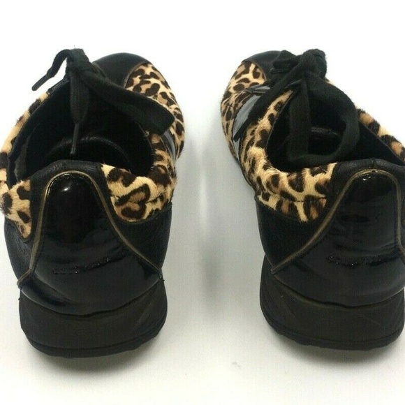 Cole Haan Leopard Animal Lace Up Shoes 6 1/2 - Picture 5 of 8